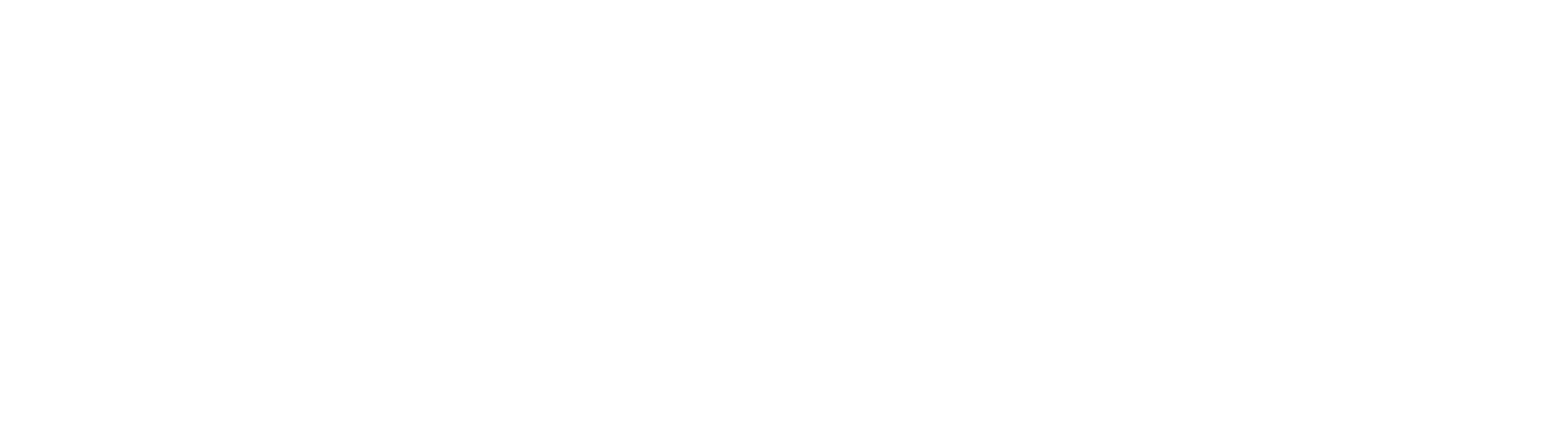 Hvit utgave av horisontal logo for Hobøl ASVO
